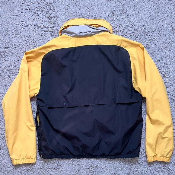 Vintage Obermeyer Anorak Jacket Coat Windbreaker Colorblock L Large - Picture 2 of 7